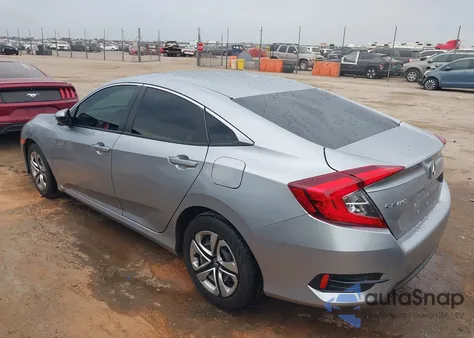 2017 Honda Civic Lx из США, поврежденный, VIN 19XFC2F56HE226062